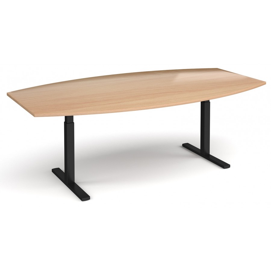 Elev8 Touch Adjustable Radial Boardroom Table 